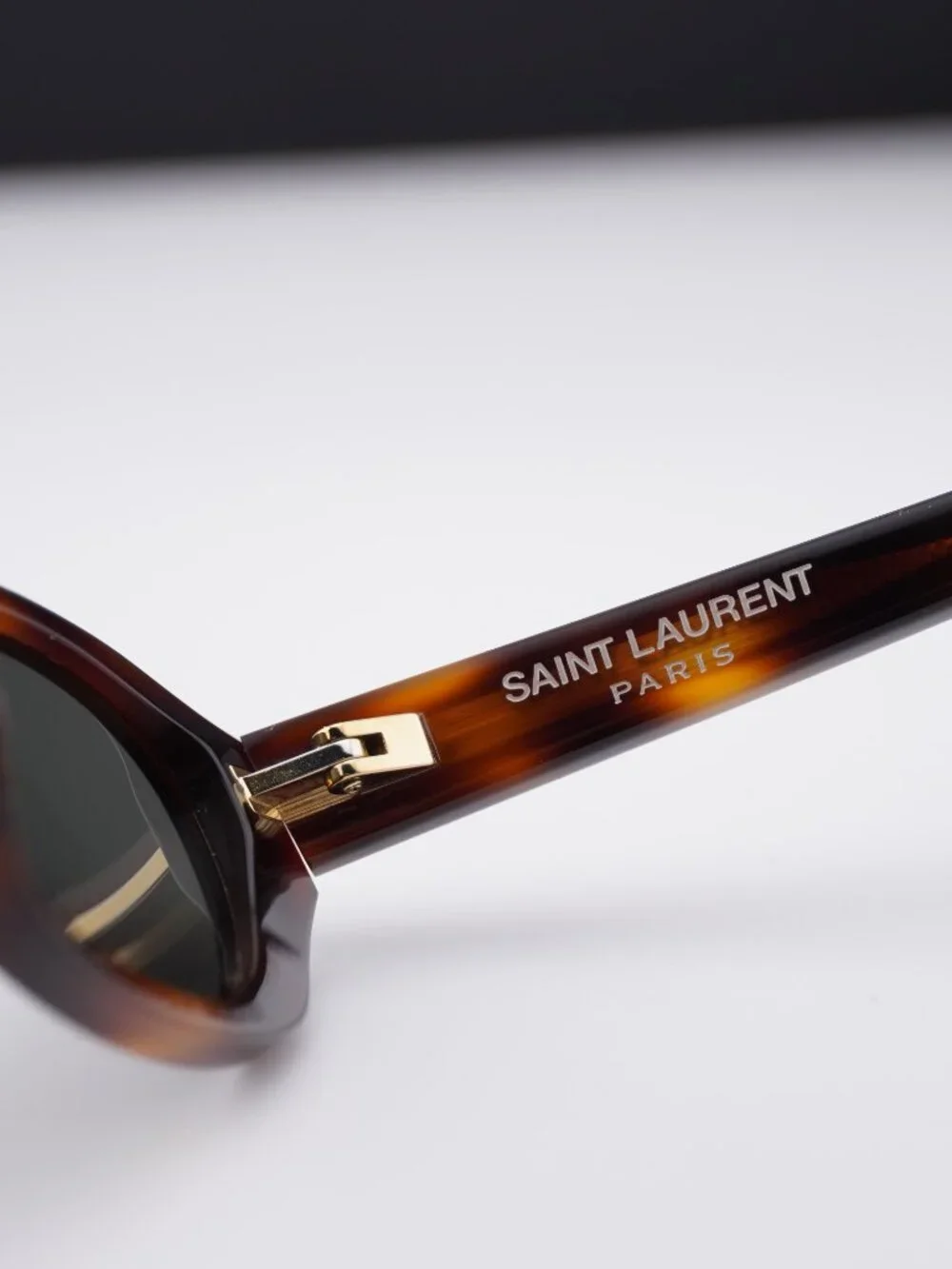 Saint Laurent SL871 SUE 004 Women Rectangle Sunglasses - Havana\Grey
